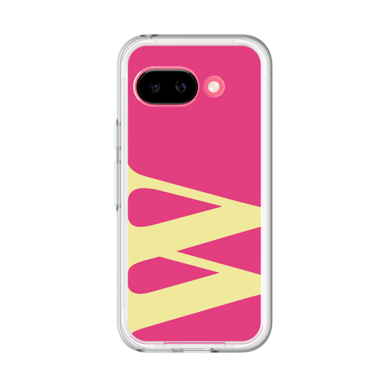 スリムプロテクションプレミアムケース［ オリジナル - initial color - W pink ］