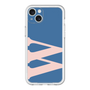 スリムプロテクションプレミアムケース［ オリジナル - initial color - W navy ］