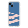 スリムプロテクションプレミアムケース［ オリジナル - initial color - W navy ］