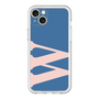 スリムプロテクションプレミアムケース［ オリジナル - initial color - W navy ］