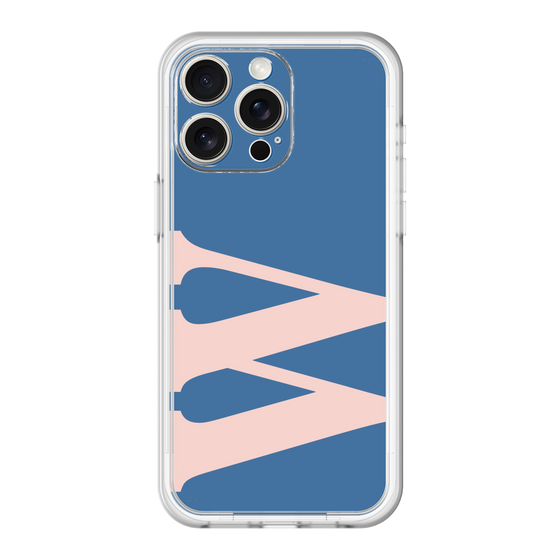スリムプロテクションプレミアムケース［ オリジナル - initial color - W navy ］