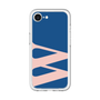 スリムプロテクションプレミアムケース［ オリジナル - initial color - W navy ］