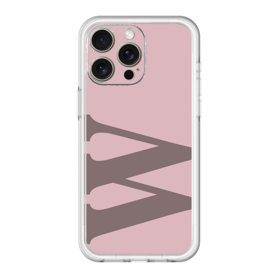 スリムプロテクションプレミアムケース［ オリジナル - initial color - W dusty pink ］