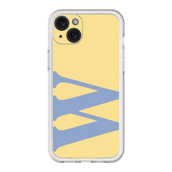 スリムプロテクションプレミアムケース［ オリジナル - initial color - W yellow ］
