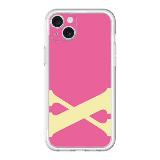 スリムプロテクションプレミアムケース［ オリジナル - initial color - X pink ］