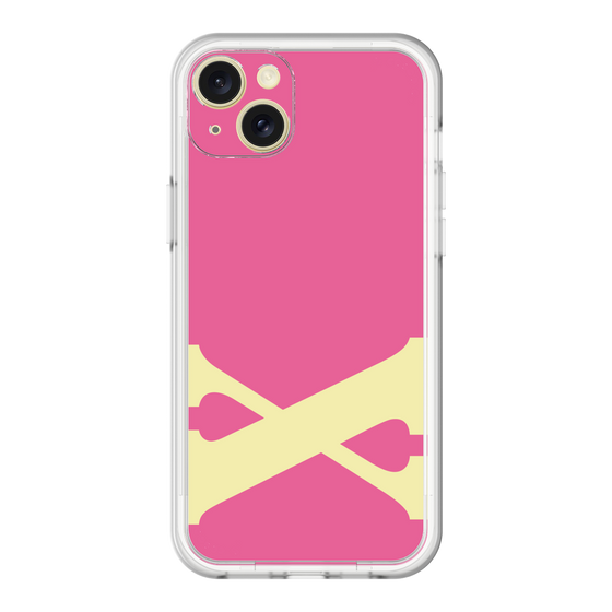 スリムプロテクションプレミアムケース［ オリジナル - initial color - X pink ］