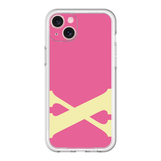 スリムプロテクションプレミアムケース［ オリジナル - initial color - X pink ］