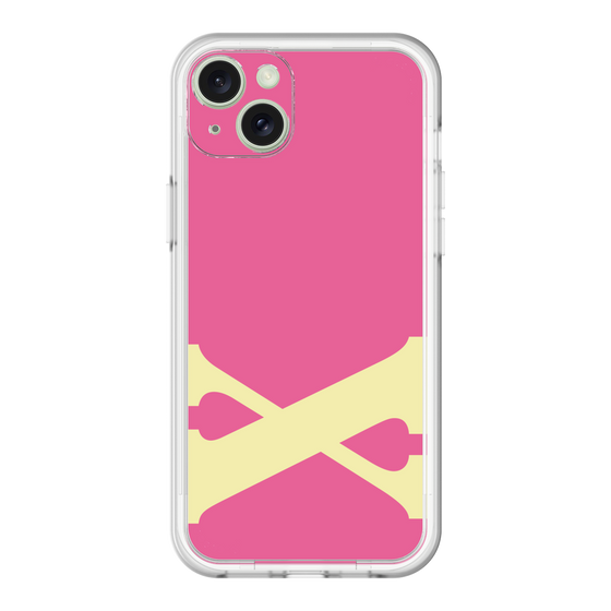スリムプロテクションプレミアムケース［ オリジナル - initial color - X pink ］