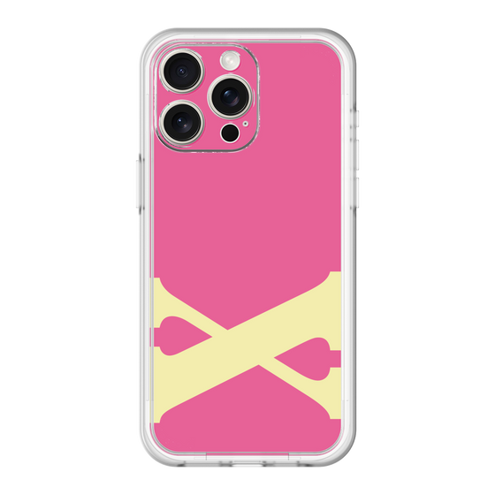 スリムプロテクションプレミアムケース［ オリジナル - initial color - X pink ］