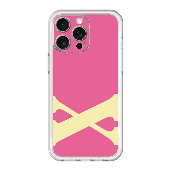 スリムプロテクションプレミアムケース［ オリジナル - initial color - X pink ］
