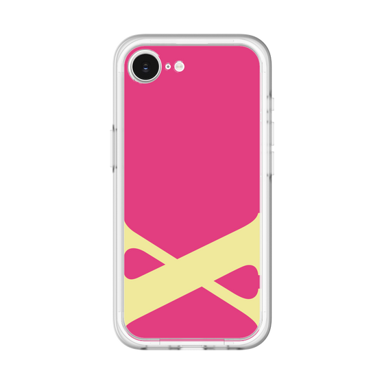 スリムプロテクションプレミアムケース［ オリジナル - initial color - X pink ］