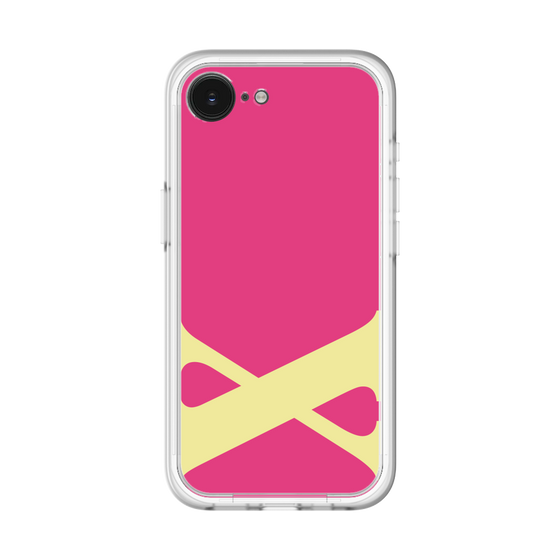スリムプロテクションプレミアムケース［ オリジナル - initial color - X pink ］