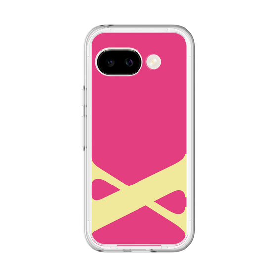スリムプロテクションプレミアムケース［ オリジナル - initial color - X pink ］