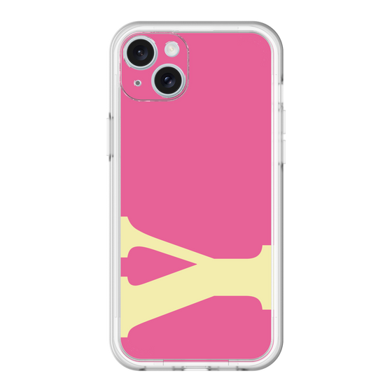スリムプロテクションプレミアムケース［ オリジナル - initial color - Y pink ］