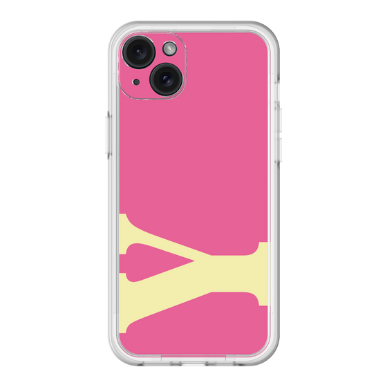 スリムプロテクションプレミアムケース［ オリジナル - initial color - Y pink ］