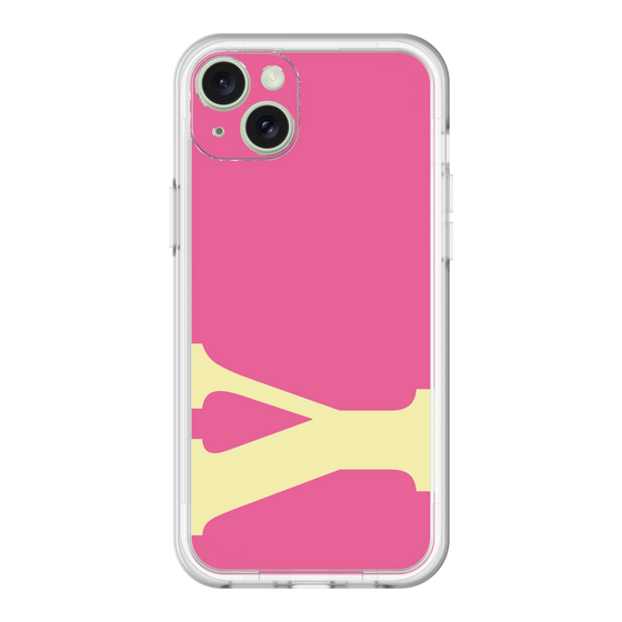 スリムプロテクションプレミアムケース［ オリジナル - initial color - Y pink ］