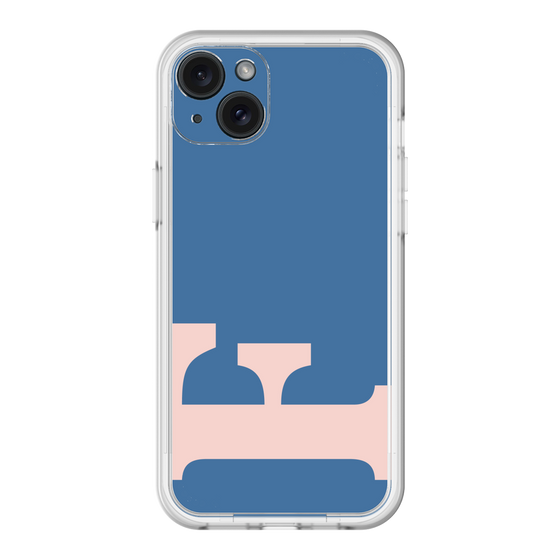 スリムプロテクションプレミアムケース［ オリジナル - initial color - F navy ］