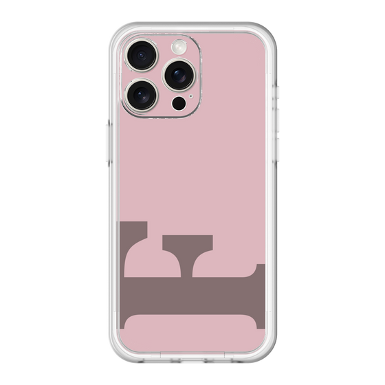 スリムプロテクションプレミアムケース［ オリジナル - initial color - F dusty pink ］