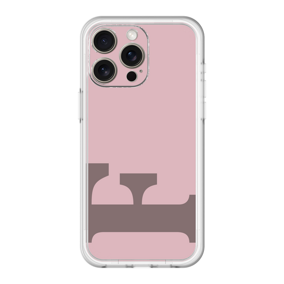 スリムプロテクションプレミアムケース［ オリジナル - initial color - F dusty pink ］