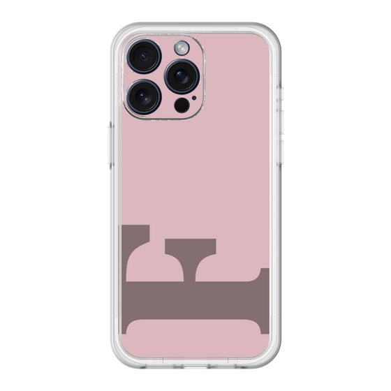 スリムプロテクションプレミアムケース［ オリジナル - initial color - F dusty pink ］