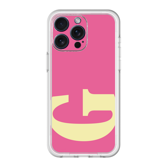 スリムプロテクションプレミアムケース［ オリジナル - initial color - G pink ］