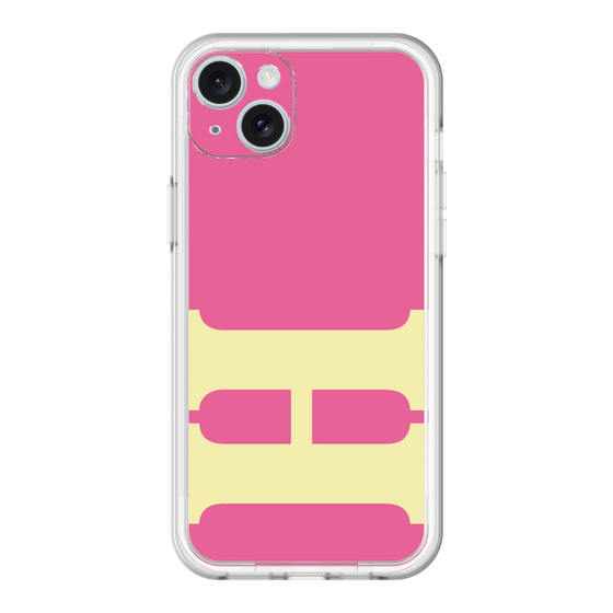 スリムプロテクションプレミアムケース［ オリジナル - initial color - H pink ］