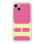 スリムプロテクションプレミアムケース［ オリジナル - initial color - H pink ］
