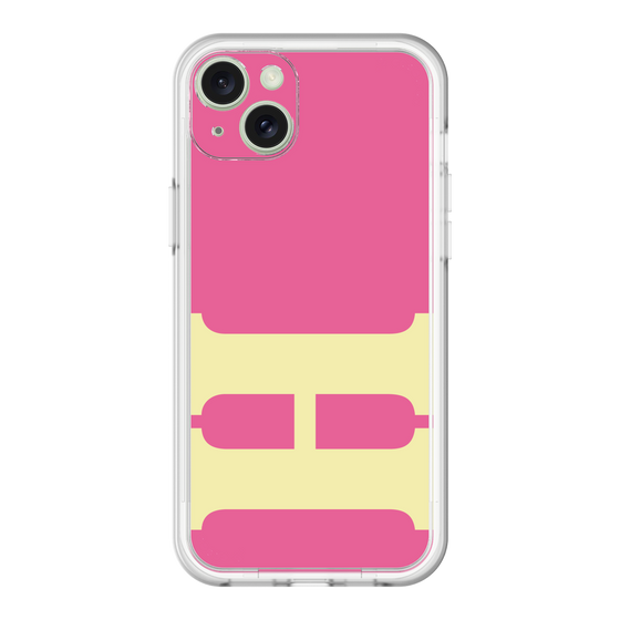スリムプロテクションプレミアムケース［ オリジナル - initial color - H pink ］