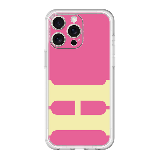 スリムプロテクションプレミアムケース［ オリジナル - initial color - H pink ］