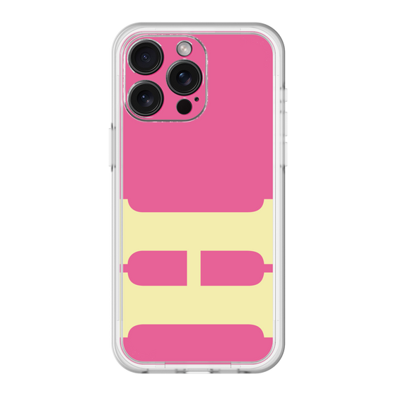 スリムプロテクションプレミアムケース［ オリジナル - initial color - H pink ］