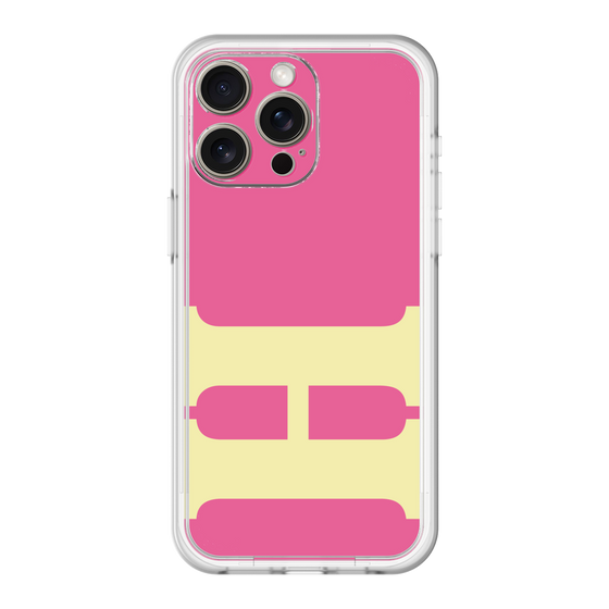 スリムプロテクションプレミアムケース［ オリジナル - initial color - H pink ］