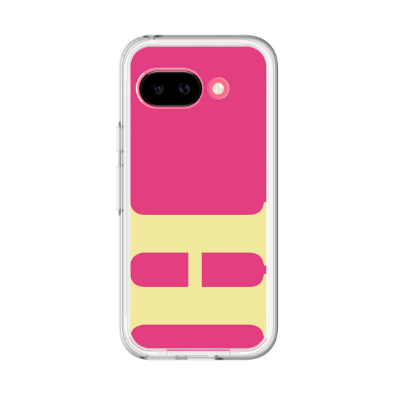 スリムプロテクションプレミアムケース［ オリジナル - initial color - H pink ］