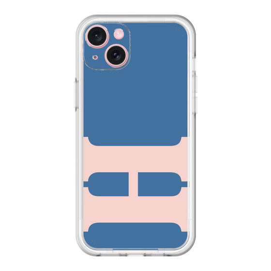 スリムプロテクションプレミアムケース［ オリジナル - initial color - H navy ］