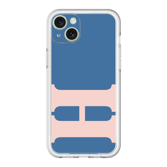 スリムプロテクションプレミアムケース［ オリジナル - initial color - H navy ］