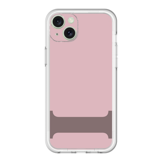 スリムプロテクションプレミアムケース［ オリジナル - initial color - I dusty pink ］