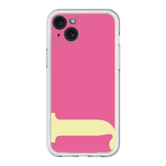 スリムプロテクションプレミアムケース［ オリジナル - initial color - J pink ］