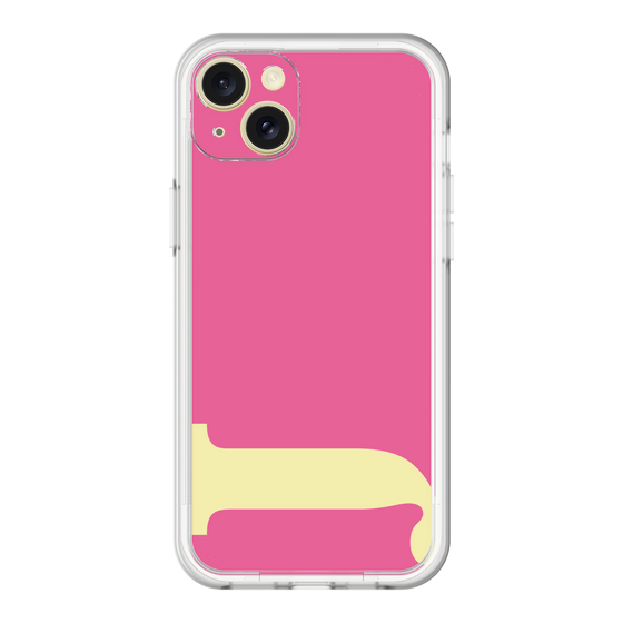 スリムプロテクションプレミアムケース［ オリジナル - initial color - J pink ］