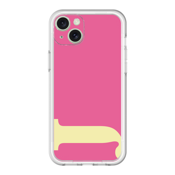 スリムプロテクションプレミアムケース［ オリジナル - initial color - J pink ］