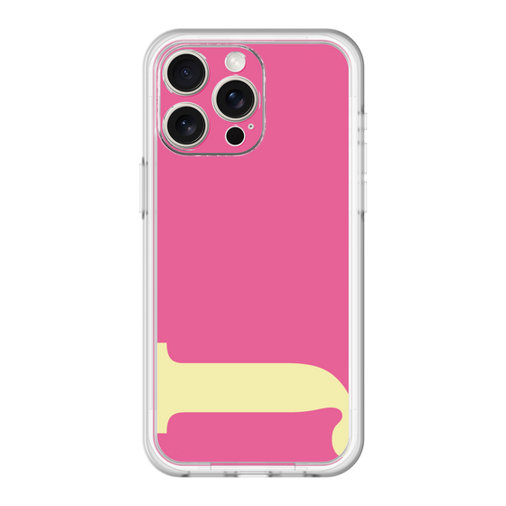スリムプロテクションプレミアムケース［ オリジナル - initial color - J pink ］