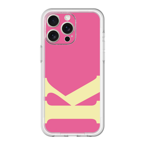 スリムプロテクションプレミアムケース［ オリジナル - initial color - K pink ］