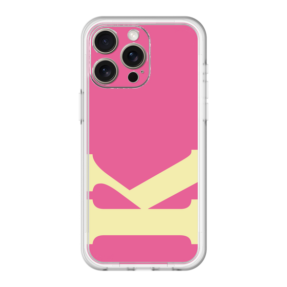 スリムプロテクションプレミアムケース［ オリジナル - initial color - K pink ］