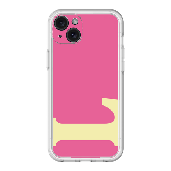 スリムプロテクションプレミアムケース［ オリジナル - initial color - L pink ］