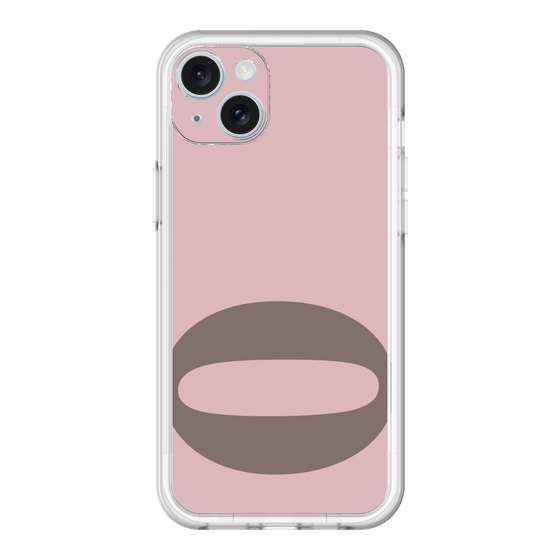 スリムプロテクションプレミアムケース［ オリジナル - initial color - O dusty pink ］