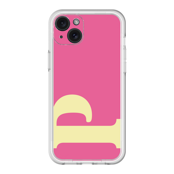 スリムプロテクションプレミアムケース［ オリジナル - initial color - P pink ］