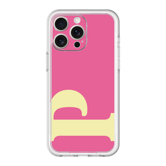 スリムプロテクションプレミアムケース［ オリジナル - initial color - P pink ］
