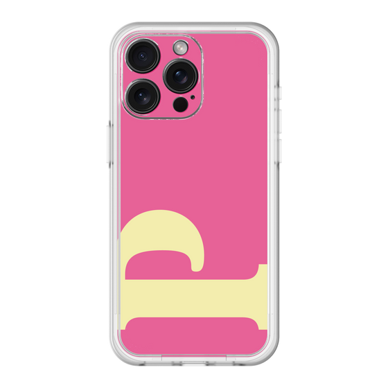 スリムプロテクションプレミアムケース［ オリジナル - initial color - P pink ］