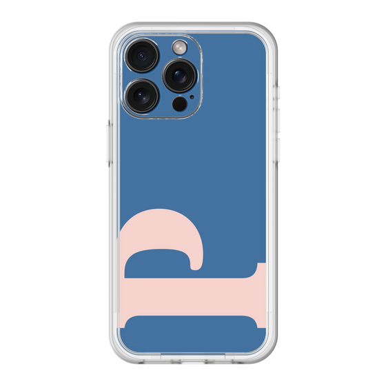 スリムプロテクションプレミアムケース［ オリジナル - initial color - P navy ］