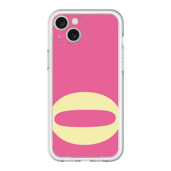 スリムプロテクションプレミアムケース［ オリジナル - initial color - Q pink ］