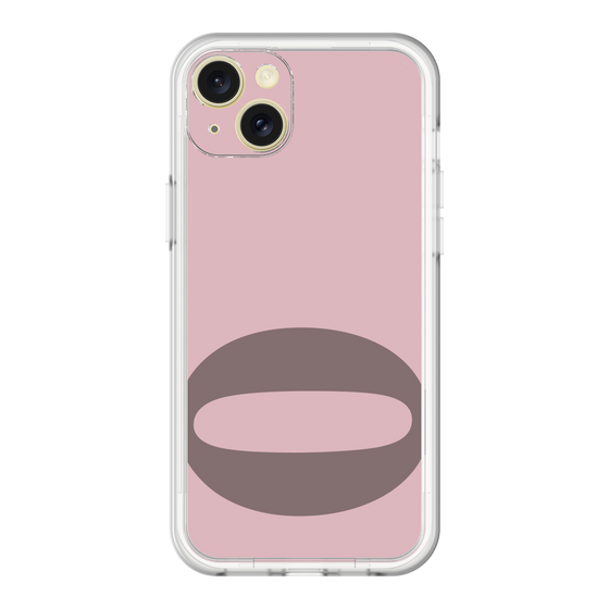 スリムプロテクションプレミアムケース［ オリジナル - initial color - Q dusty pink ］