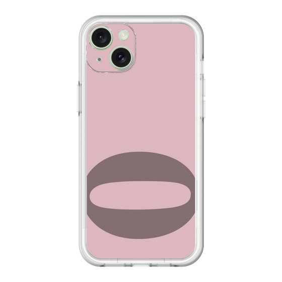 スリムプロテクションプレミアムケース［ オリジナル - initial color - Q dusty pink ］